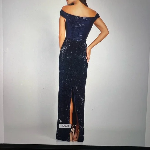 Cameron Blake | Dresses | Cameron Blake Navy Blue Off The Shoulder Sequins Dress | Poshmark Cameron Blake | Dresses | Cameron Blake Navy Blue Off The Shoulder Sequins Dress | Poshmark